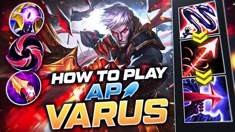 HOW TO PLAY AP NUKER VARUS MID | S+ Build & Runes | Season 12 Varus Mid ...