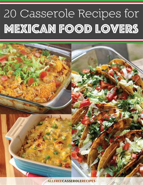 "20 Casserole Recipes for Mexican Food Lovers" Free eCookbook ...