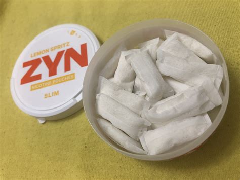 Zyn Lemon Spritz (Nicotine Pouches) - Review. 30 September 2019.