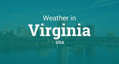 Weather in Virginia, United States