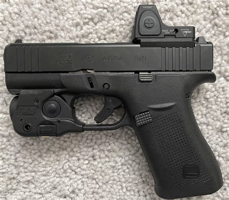 Glock 43X MOS, RMRcc and TLR-6. Just waiting for my holster and this ...