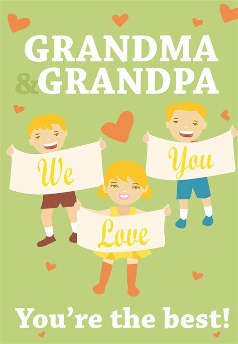 Grandparents Day Cards Printable Free - Free Printable A To Z