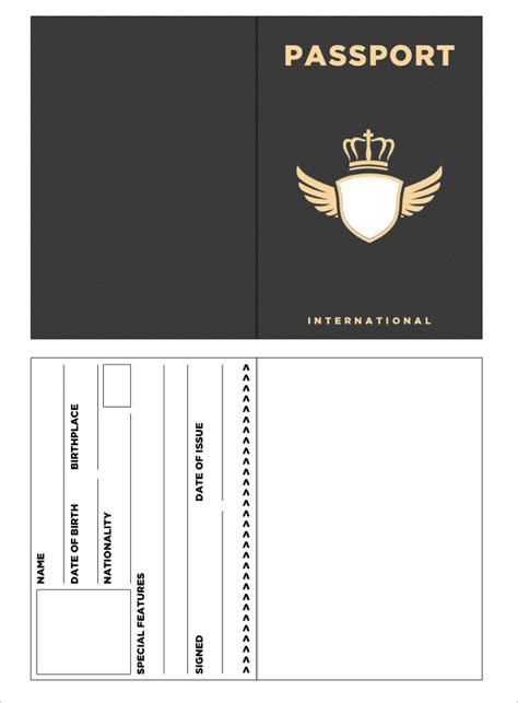 24+ Passport Templates Free PDF, Word, PSD Designs