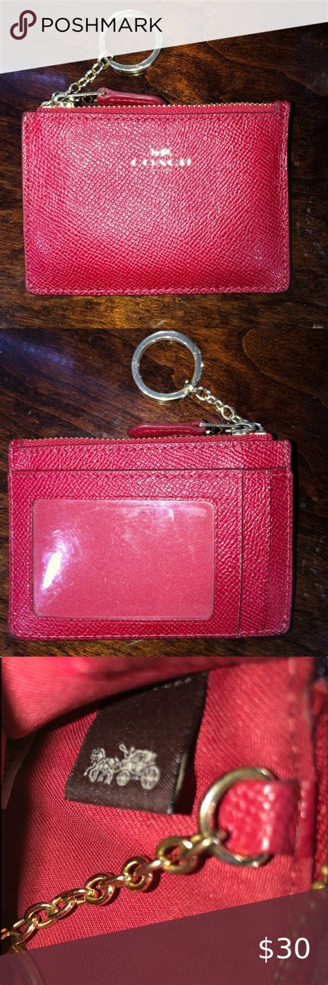 Coach Keychain Wallet Keychain wallet perfect for your keys! Super cute ...