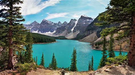 Canada, Lake, Mountain Wallpapers HD / Desktop and Mobile Backgrounds