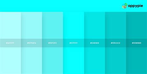 The Power of Cyan Color in Graphic Design • Appy Pie