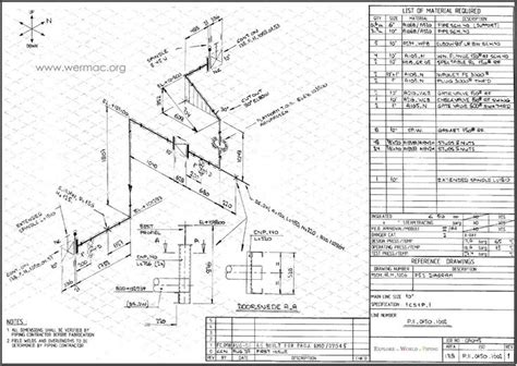 Isometric drawing piping rolling - neloauthentic