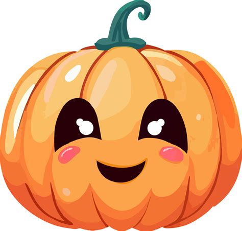 Cute Halloween Pumpkin Clipart 25258450 Vector Art at Vecteezy