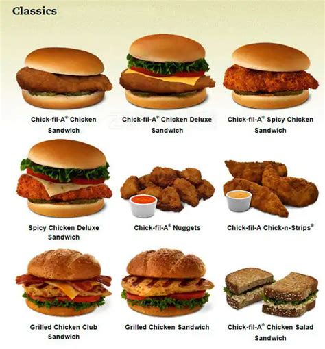 Chick-fil-A Menu, Menu for Chick-fil-A, Carmel Mountain, San Diego ...