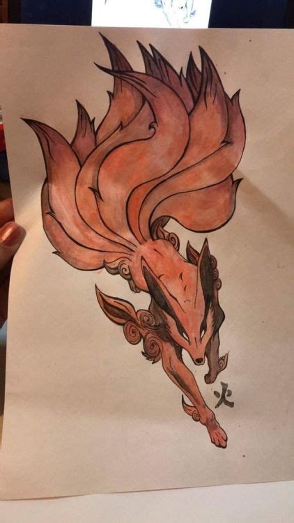 Image result for nine tailed fox tattoo | Idee per tatuaggi, Tatuaggi ...