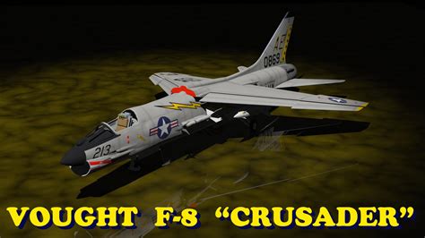 Vought F-8 Crusader - 3D Model - ShareCG