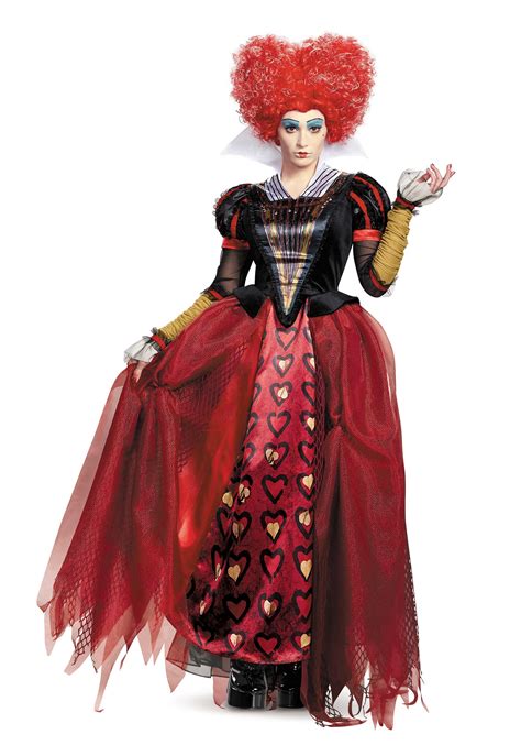 Adult Deluxe Red Queen Costume