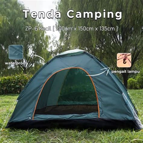 TENDA GUNUNG KAPASITAS 4 ORANG TENDA CAMPING, Barang Yang Dicari di ...