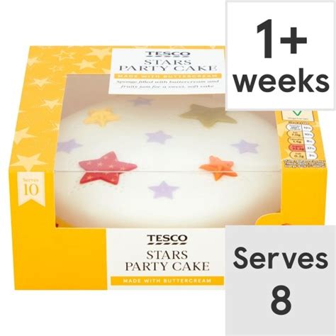 Tesco Stars Party Cake - Tesco Groceries