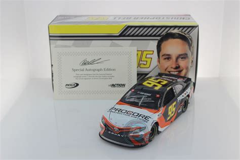 Christopher Bell Autographed 2020 Procore 1:24 Nascar Diecast