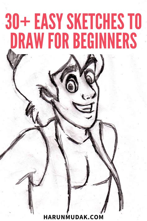 30+ Easy Sketches To Draw For Beginners | Drawing for beginners, Easy ...