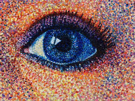 art pointillism technique – pointillisme peinture – Brilnt