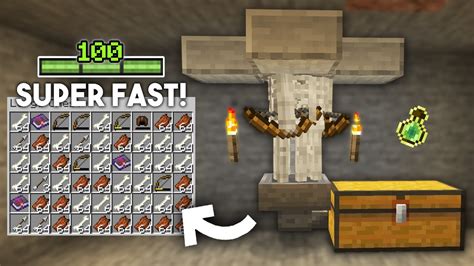 EASIEST Zombie & Skeleton Mob Spawner XP Farm | Minecraft 1.21 Tutorial ...