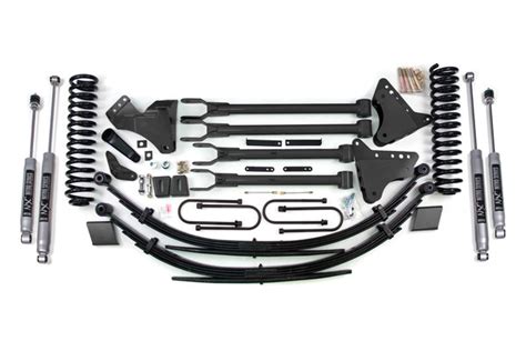 8 Inch Lift Kit w/ 4-Link - Ford F250/F350 Super Duty (08-10) 4WD - Gas