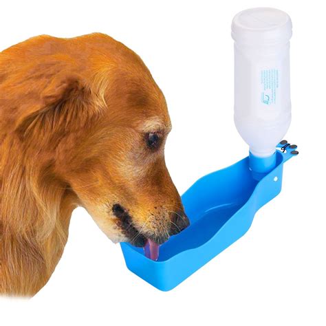 WADEO Dog Water Bottle for Walking with Strap Stand up Outdoor Portable ...