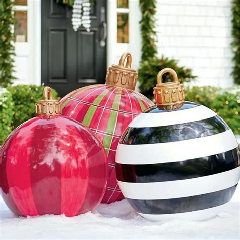 60cm-Outdoor-Christmas-Inflatable-Decorated-Ball-PVC-Giant-Big-Large ...