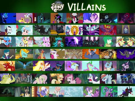 MLP Villains (Version 2) by JustSomePainter11 on DeviantArt