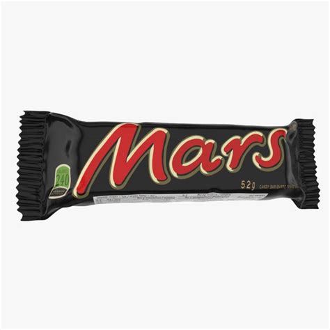 Mars chocolate bar model - TurboSquid 1272248