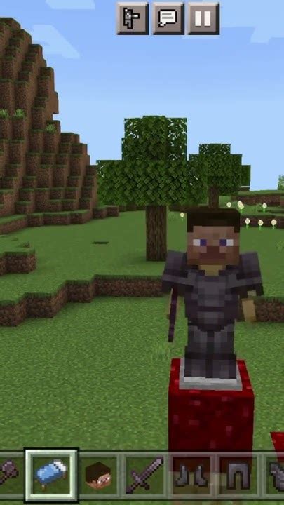 armour stand, tricks, #minecraft - YouTube