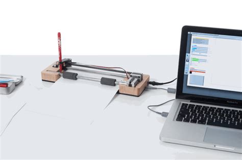 Pen Plotter From Salvaged Printer Parts | Hackaday