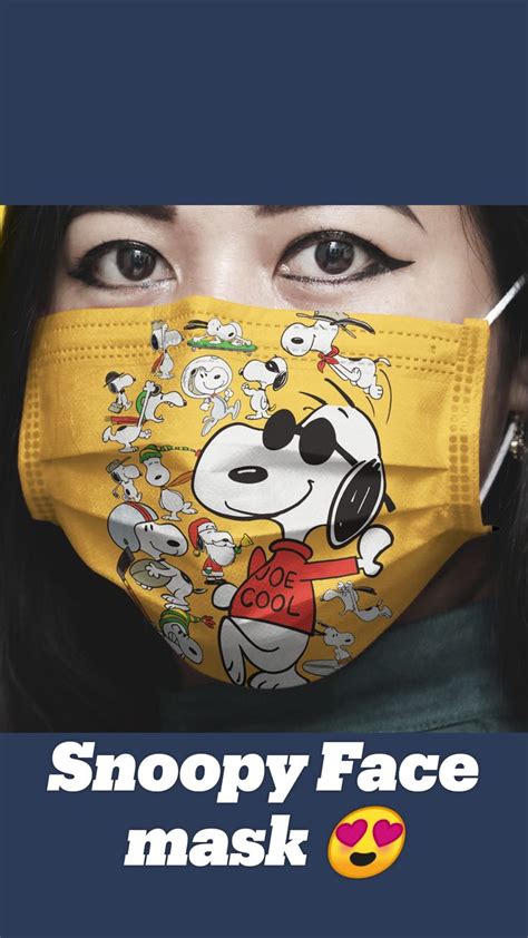 Snoopy Face mask 😍: An immersive guide by Snoopy Life