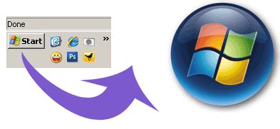 Windows Xp Start Button Icon at Vectorified.com | Collection of Windows ...