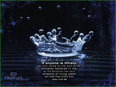 I Am The Living Water Bible Verse New Thirsty Bible - Streams Of Living ...