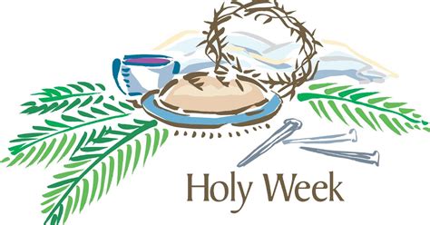 Welcome to Holy Week!