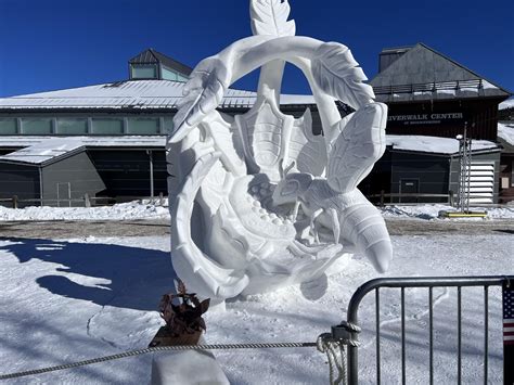 Spent a few days in Breck, here are some of the ice sculptures from the ...