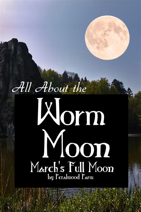 What is the Worm Moon? - The Full Moon in March - Feralwood Farm