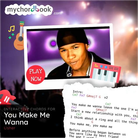 Usher - You Make Me Wanna Chords