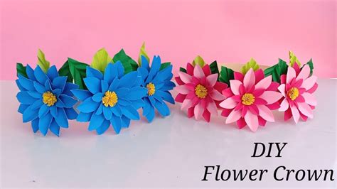 Diy Paper Flower Crown Tutorial