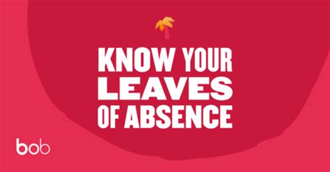 Types of leaves of absence | HiBob