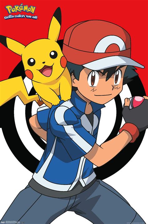 Pokemon Pikachu And Ash Drawings