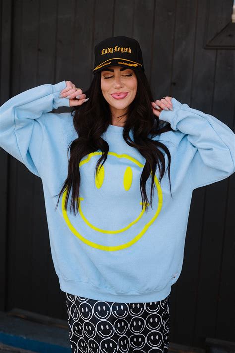 The World Needs Your Magic Puff Print Pullover in Sky Blue – Dressed in ...