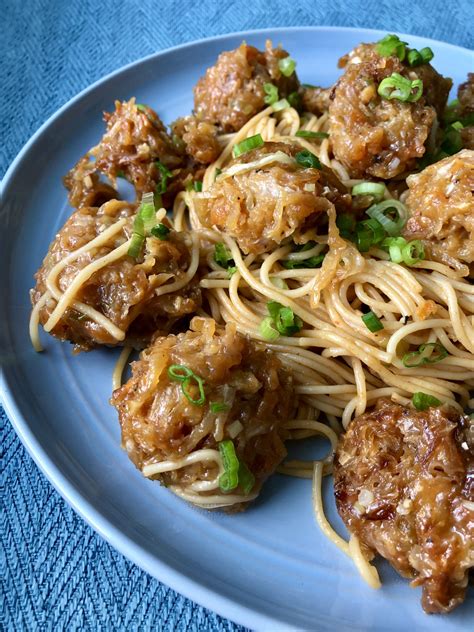 Veg Manchurian with Stir-Fry Noodles