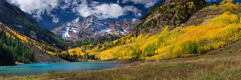 Maroon Bells Aspen Colorado Fall Colors - Lewis Carlyle Photography