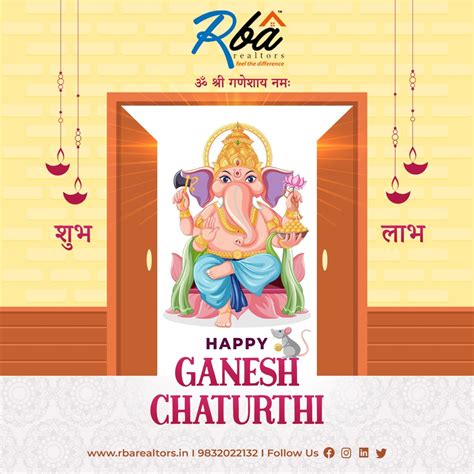 On this occasion of Ganesh Chaturthi, we wish Lord Ganpati visits your ...