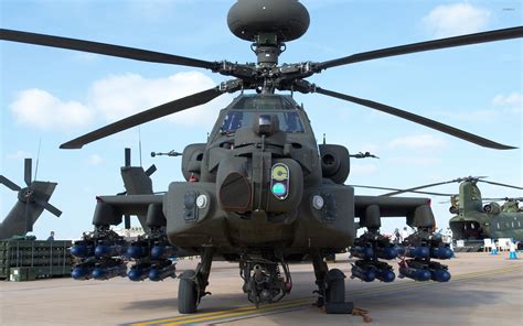 Boeing AH-64 Apache ready to attack wallpaper - Aircraft wallpapers ...