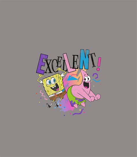 SpongeBob SquarePants Patrick BFF Excellent Digital Art by Nowfil ...