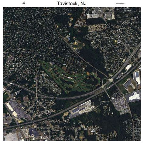 Aerial Photography Map of Tavistock, NJ New Jersey