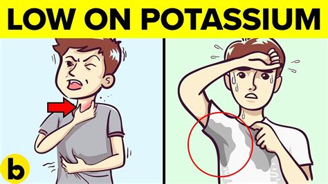 8 Signs You Have A Potassium Deficiency - YouTube Low Potassium ...