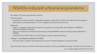 NSAID hypersensitivity | PPT