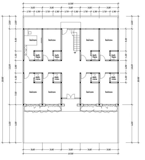 Simple Boarding House Design | Building house plans designs, Boarding ...