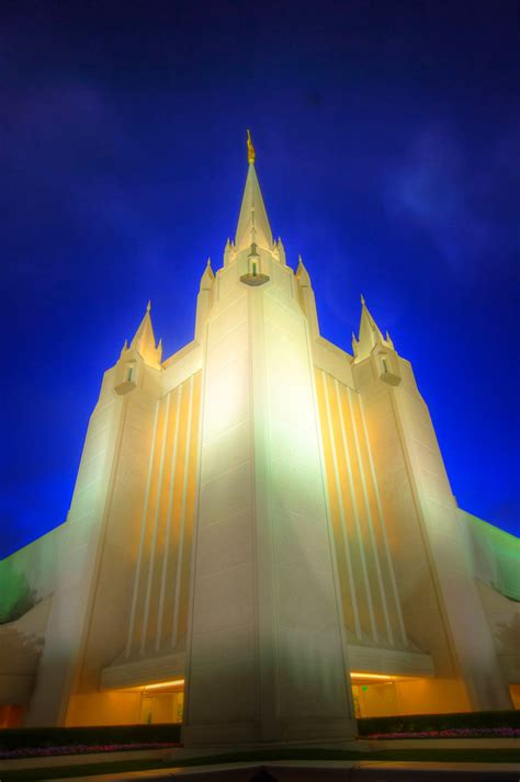 San Diego Temple Night | toddandd | Flickr